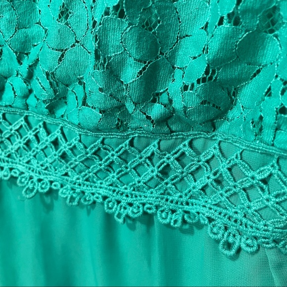 SM Princess Teal Dress AS U WISH - Picture 5 of 8